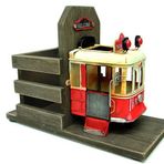 Mnk C0791 Dekoratif Metal Taksim Tramvay Kalemlik