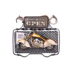 Mnk Dekorlu 1510E-5482 Dekoratif Metal Kapı Yazısı Motosiklet
