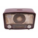 Mnk Home 1210B-1102 Kumbaralı Dekoratif Metal Radyo