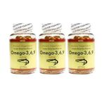 Mnk Omega 3-6-9 1000 mg 3x100 Kapsül Balık Yağı