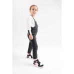 mnpc Unisex Çocuk Siyah-Pembe Hakiki Deri Anatomik Günlük Bot