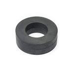 MNS Magneteksan Y35 Kalite Ferrit Kömür Delikli Halka Mıknatıs - 100x60x15 mm