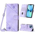 Mo-Beauty iPhone 15 Plus (6,7 inç) kılıf, poliüretan deri kapaklı çapraz vücut cep telefonu kılıfı, ayarlanabilir çıkarılabilir kolye [ayaklık] [kart bölmesi] [mıknatıs] iPhone 15 Plus için koruyucu