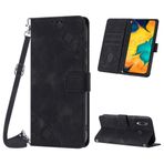 Mo-Beauty Samsung Galaxy A20/A30/M10S ile kılıf, poliüretan deri kapaklı çapraz askılı cep telefonu kılıfı, ayarlanabilir çıkarılabilir kolye [ayak] [kart bölmesi] [mıknatıs] Samsung A20 için koruyucu