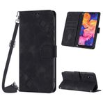Mo-Beauty Samsung Galaxy A20E/A10E ile kılıf, poliüretan deri kapaklı çapraz vücut cep telefonu kılıfı, ayarlanabilir çıkarılabilir kolye [stand] [kart bölmesi] [mıknatıs] Samsung A20E için koruyucu