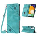 Mo-Beauty Samsung Galaxy A33 5G ile kılıf, poliüretan deri kapaklı çapraz vücut cep telefonu kılıfı, ayarlanabilir çıkarılabilir kolye [stand] [kart bölmesi] [mıknatıs] Samsung A33 5G için koruyucu