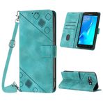 Mo-Beauty Samsung Galaxy J7 2016/J710 ile kılıf, poliüretan deri kapaklı çapraz vücut cep telefonu kılıfı, ayarlanabilir çıkarılabilir kolye [stand] [kart bölmesi] [mıknatıs] Samsung J710 için