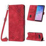 Mo-Beauty Samsung Galaxy S10 kılıfı, poliüretan deri kapaklı çapraz vücut cep telefonu kılıfı, ayarlanabilir çıkarılabilir kolye [ayak] [kart bölmesi] [mıknatıs] koruyucu kılıf Samsung S10 için -