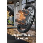 MO DOU 6 Başlıklı Şarjlı Masaj Aleti – Derin Doku Kas Rahatlatıcı, LCD Ekranlı Sessiz Masaj Tabancası