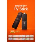 MO DOU Android TV Stick 4K Ultra HD Akıllı TV Dönüştürücü HDMI TV Box WiFi Medya Oynatıcı Kumandalı