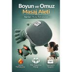Mo Dou Isıtmalı Boyun Ve Omuz Masaj Aleti 3 Kademe Yoğurma Masajlı Elektrikli Masaj Yastığı 4000mah Açık Yeşil