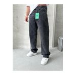 Mob Erkek Siyah Füme Baggy Bol Pantolon
