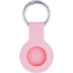 MobaxAksesuar Apple Airtag Silikon Anahtarlık Kılıfı 01 - Pembe