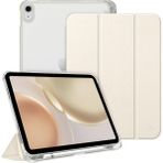 MobaxAksesuar Apple iPad 11.Nesil A16 11inç/10.Nesil 10.9inç Kılıf PU Deri Smart Standlı Case - Gold - iP 11/10.Nesil A16