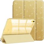 MobaxAksesuar Apple iPad 11.nesil A16 11INÇ/10.NESIL 10.9inç Kılıf Simli Işıltılı Parlak Flip Cover Kalem Bölmeli Pc Case - iP 11/10.Nesil A16 - Altın