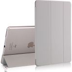 MobaxAksesuar Apple iPad 9. Nesil 10.2" Kılıf Pu Deri Smart Standlı Case A2602 A2603 A2604 A2605 - iP 9. Nesil 10.2 - Gri