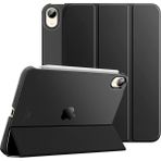 MobaxAksesuar Apple iPad Air 11inç M2/M3 2025-2024 Kılıf PU Deri Smart Standlı Case 2025-2024 - Siyah - iP Air 11inç