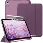 MobaxAksesuar Apple iPad Air 11inç M2/M3 Air 4/5.Nesil 10.9 Kılıf PU Deri Smart Standlı Case 2025-2024 Flip - Mor - iP Air 11inç/Air4/5 Flip