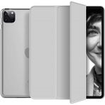 Mobaxaksesuar Apple iPad Air 13INÇ M2 Kılıf Set Pu Deri Smart Tablet Kilifi Ekran Koruyucu + Kalem A2898 A2899 A2900 - iP Air 13" M2 - Gri