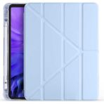 MobaxAksesuar Apple iPad Air 3 10.5 Kılıf Kalem Bölmeli Trifolding Case A2152 A2123 A2153 A2154 - Mavi - iP Air 3 10.5