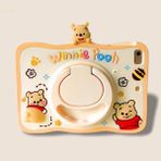 MobaxAksesuar Apple iPad Air 3 / Pro 10.5 Kılıf Cute Dolls Standlı Eğlenceli 3D Karekterli Çocuk Kılıfı A2152 A2123 A2153 A2154 A1701 A1709 A1852 - iP Air 3 10.5 - Vizon