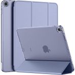 MobaxAksesuar Apple iPad Pro 10.5 Kılıf Pu Deri Smart Standlı Case A1701 A1709 A1852 - iP Pro 10.5 - Lavendery Gray