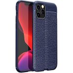 MobaxAksesuar Apple iPhone 12 Pro Max Kılıf Deri Tarzı Niss Silikon Case - Lacivert - iP 12 Pro Max
