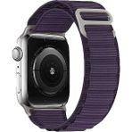 MobaxAksesuar Apple Watch 10 42mm - 38/40/41mm Kordon Alpine Loop Kordon 2/3/4/5/6/se/7/8/9 - Derin Mor - Ap 10/11 42/38-40-41mm
