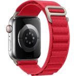 MobaxAksesuar Apple Watch 10 42mm - 38/40/41mm Kordon Alpine Loop Kordon 2/3/4/5/6/se/7/8/9 - Kırmızı - Ap 10/11 42/38-40-41mm
