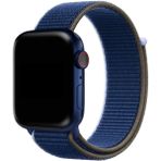 MobaxAksesuar Apple Watch 10 42mm - 38/40/41mm Kordon Hasır Kordon 2/3/4/5/6/se/7/8/9 - Abyss - Ap 10/11 42/38-40-41mm