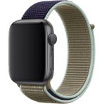 MobaxAksesuar Apple Watch 10 42mm - 38/40/41mm Kordon Hasır Kordon 2/3/4/5/6/se/7/8/9 - Khaki - Ap 10/11 42/38-40-41mm