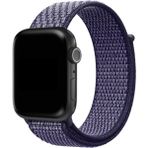 MobaxAksesuar Apple Watch 10 42mm - 38/40/41mm Kordon Hasır Kordon 2/3/4/5/6/se/7/8/9 - Puslu Mor - Ap 10/11 42/38-40-41mm