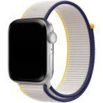 MobaxAksesuar Apple Watch 10 42mm - 38/40/41mm Kordon Hasır Kordon 2/3/4/5/6/se/7/8/9 - Sea Salt - Ap 10/11 42/38-40-41mm