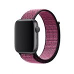 MobaxAksesuar Apple Watch 10 42mm - 38/40/41mm Kordon Hasır Kordon 2/3/4/5/6/se/7/8/9 - True Berry - Ap 10/11 42/38-40-41mm