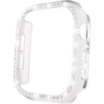 MobaxAksesuar Apple Watch 10/11 Serisi 42mm Kenar Taşlı Kasa Koruyucu - Şeffaf - App 10/11 42mm