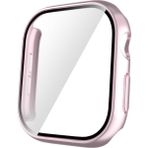 MobaxAksesuar Apple Watch 10/11 Serisi 46mm Sert PC Kasa ve Ekran Koruyucu 35 - App 46mm - Koyu Pembe