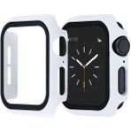 MobaxAksesuar Apple Watch 38mm Full Kasa Korumalı Ekran Koruyucu - Beyaz - Ap 38mm