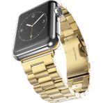 MobaxAksesuar Apple Watch 38mm Kordon Klipsli Metal Kordon 04-A - Gold - Ap 38mm