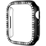 MobaxAksesuar Apple Watch 42mm 1/2/3 (11/10nesil değildir) Kenar Taşlı Kasa Koruyucu - Siyah - Apple Watch 42mm