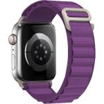 MobaxAksesuar Apple Watch 44/45/46/49mm Kordon Alpine Loop Kordon 2/3/4/5/6/se/7/8/9/10/11/ultra - Mor - Ap 42-44-45-46-49mm