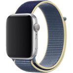 MobaxAksesuar Apple Watch 44/45/46/49mm Kordon Hasır Kordon 2/3/4/5/6/se/7/8/9/10/11/ultra - Alaskan Blue - Ap 42-44-45-46-49mm