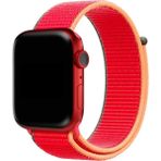 MobaxAksesuar Apple Watch 44/45/46/49mm Kordon Hasır Kordon 2/3/4/5/6/se/7/8/9/10/11/ultra - Çilek - Ap 42-44-45-46-49mm