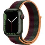 MobaxAksesuar Apple Watch 44/45/46/49mm Kordon Hasır Kordon 2/3/4/5/6/se/7/8/9/10/11/ultra - Vişne Yeşili - Ap 42-44-45-46-49mm