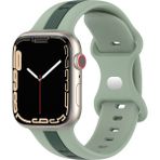 MobaxAksesuar Apple Watch 44/45/46/49mm Kordon Line Ayarlanır Spor Kordon 2/3/4/5/6/se/7/8/9/10/11/ultra - Yeşil - Ap 42-44-45-46-49mm