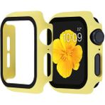 MobaxAksesuar Apple Watch 44mm Full Kasa Korumalı Ekran Koruyucu - Sarı - Ap 44mm