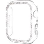 MobaxAksesuar Apple Watch 7/8/9 45mm Kenar Taşlı Kasa Koruyucu - Şeffaf - Apple Watch 45mm