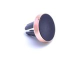 MobaxAksesuar Araç Içi Telefon Tutucu Mıknatıslı Izgara Mg-03 - Rose Gold
