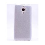 MobaxAksesuar General Mobile 5 Plus Kılıf Simli Parlak Shining Kapak - Gümüş - GM 5 Plus