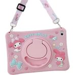 MobaxAksesuar Honor Pad X8B X8A 11inç Kılıf Cute Dolls Standlı Eğlenceli 3D Karekterli Çocuk Kılıfı NDL2-W09/NDL-W09/NDL-L09 - Pitaya - HNR Pad X8B/X8A