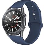 MobaxAksesuar Huawei Honor Magic Watch 2 42MM Kordon Silikon Spor Kordon Lacivert - Hnr Mgc 42mm